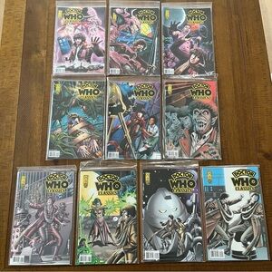 Doctor Who Classics #1-10 Series Vol. 1 IDW Complete Set Full Run Comics 2007